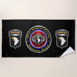 101st Airborne Division “Air Assault” Beach Towel
