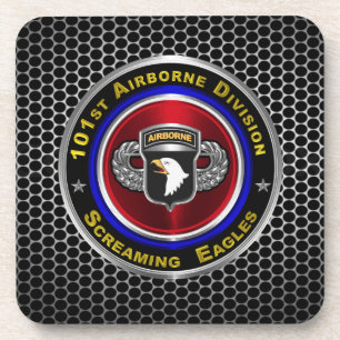 101st Airborne Division Air Assault Beverage Coaster
