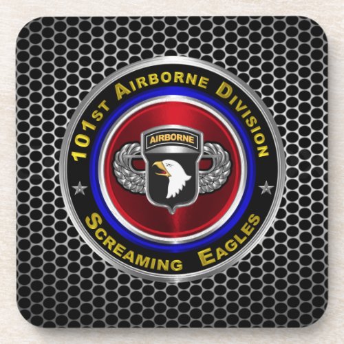 101st Airborne Division Air Assault Beverage Coaster