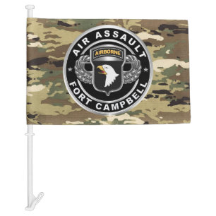 101st Airborne Division Air Assault Car Flag