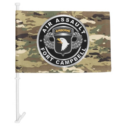 101st Airborne Division Air Assault Car Flag