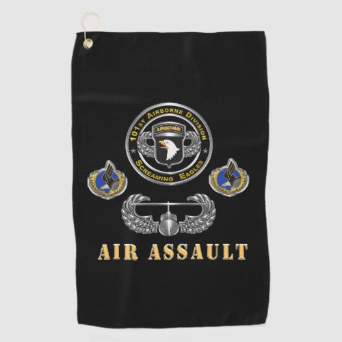 101st  Airborne Division Air Assault Golf Towel