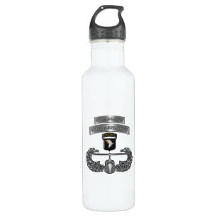101st Airborne Division "Air Assault" Stainless Steel Water Bottle