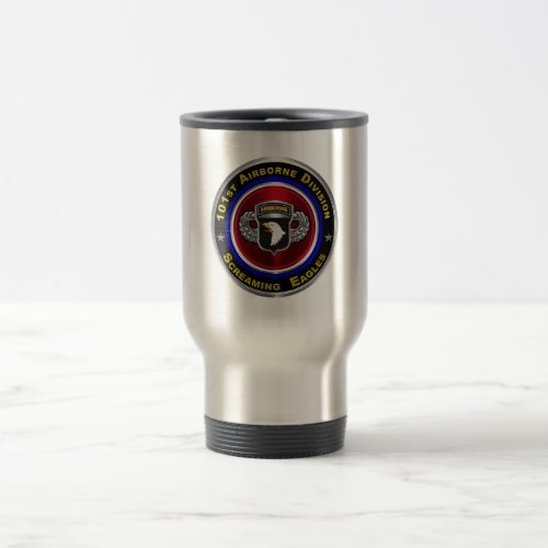 101st Airborne Division Air Assault Travel Mug