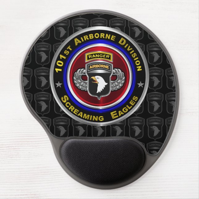 101st Airborne Division Airborne Ranger Gel Mouse Pad (Front)