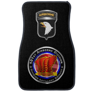 101st Airborne Division Artillery Brigade Car Floor Mat