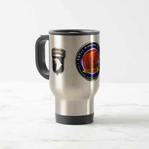 101st Airborne Division Artillery Brigade   Travel Mug