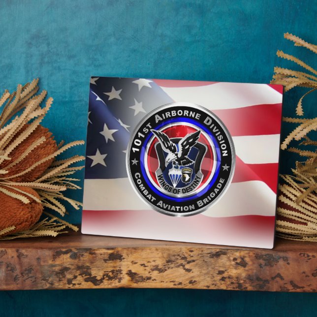 101st  Airborne Division Aviation Brigade  Plaque (Side)