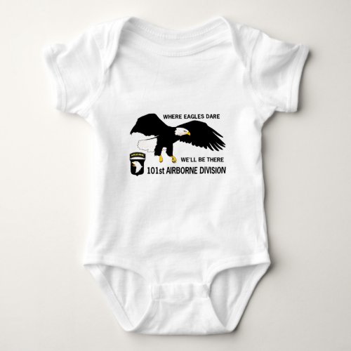 101st AIRBORNE DIVISION Baby Bodysuit