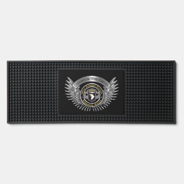 101st Airborne Division  Bar Mat (Front)