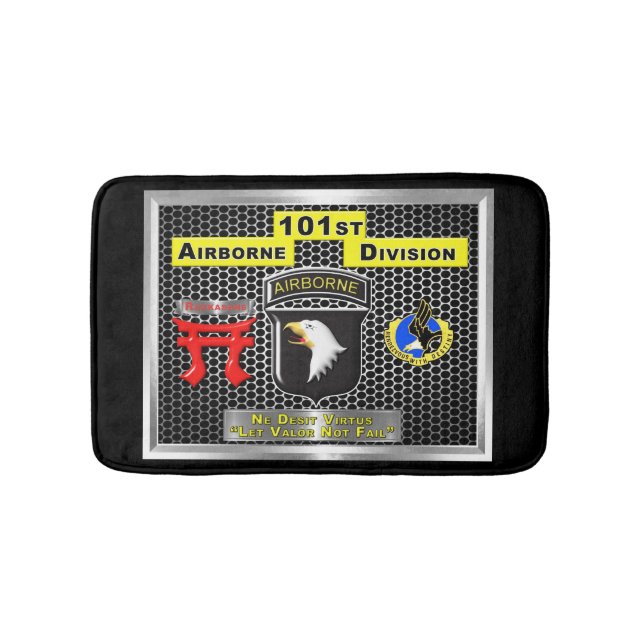 101st Airborne Division  Bath Mat (Front)
