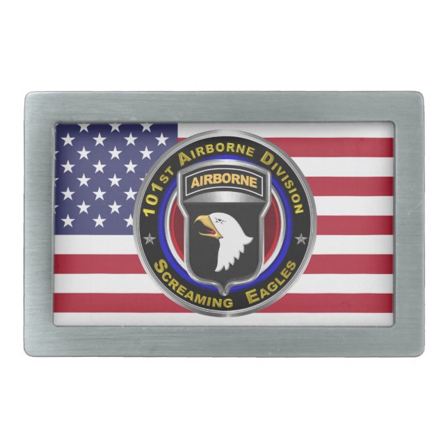 101st Airborne Division Belt Buckle (Front)