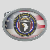 101st Airborne Division   Belt Buckle