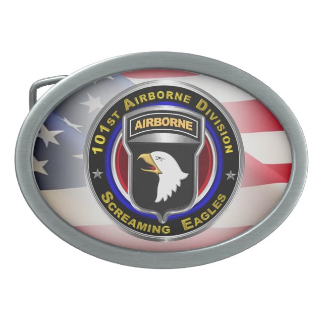 101st Airborne Division   Belt Buckle (Front)