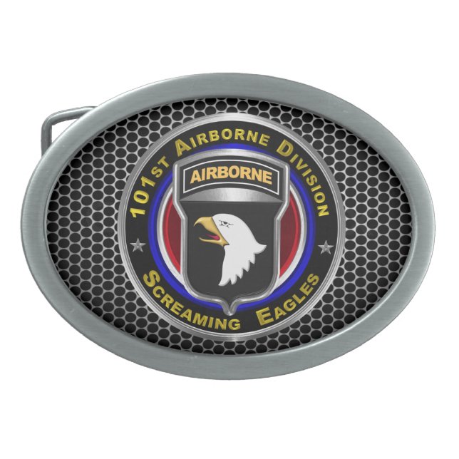 101st Airborne Division  Belt Buckle (Front)