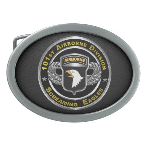 101st Airborne Division    Belt Buckle