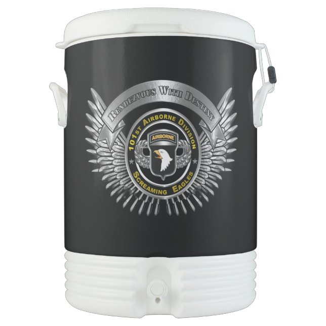 101st Airborne Division  Beverage Cooler (Front)