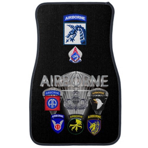 101st Airborne Division Car Floor Mat