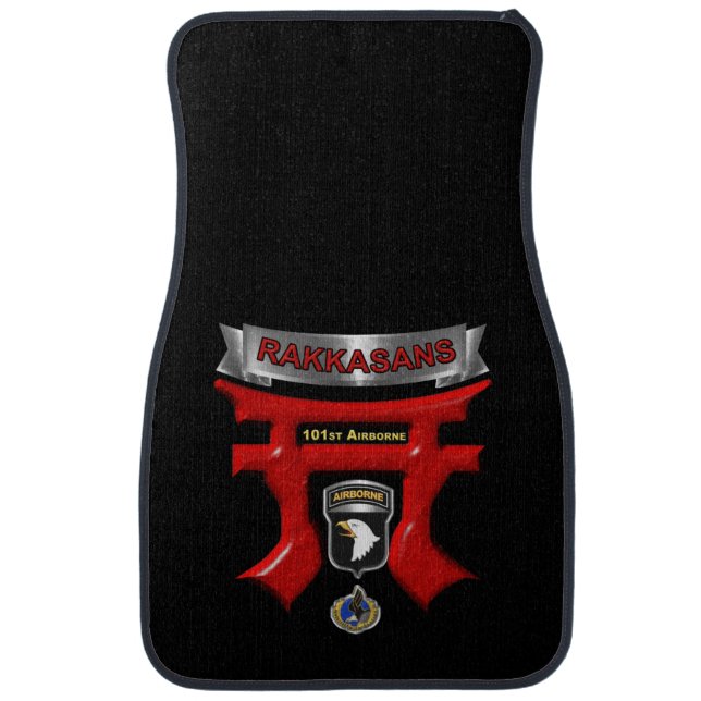 101st Airborne Division Car Floor Mat (Front)