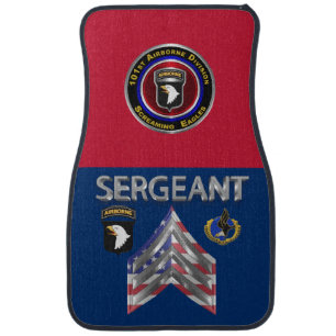 101st Airborne Division Car Floor Mat
