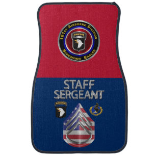 101st Airborne Division Car Floor Mat