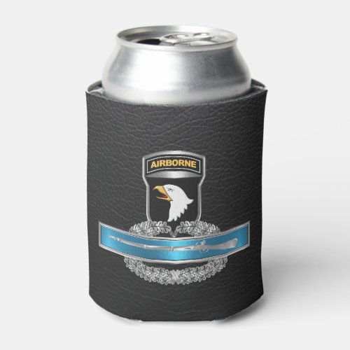 101st Airborne Division CIB Can Cooler