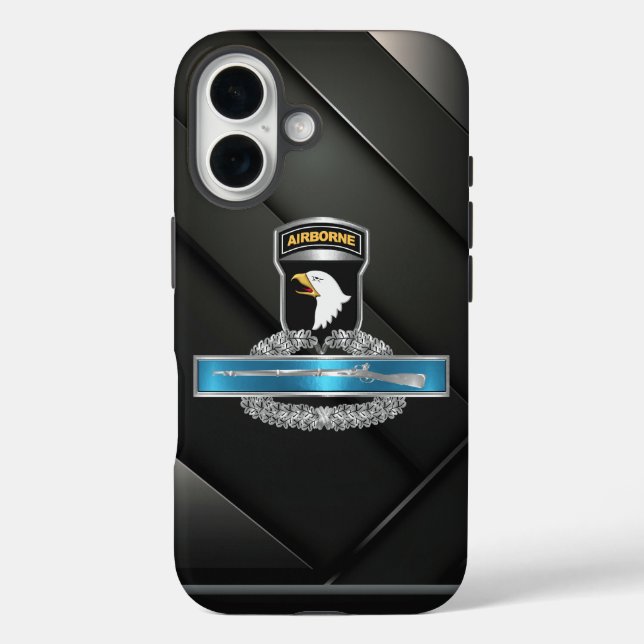 101st Airborne Division CIB Case-Mate iPhone Case (Back)