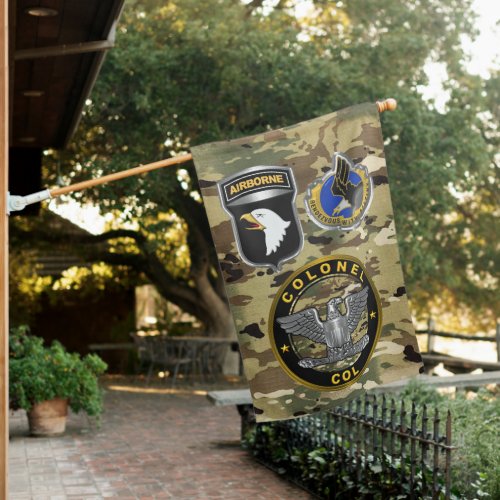 101st Airborne Division COLONEL House Flag
