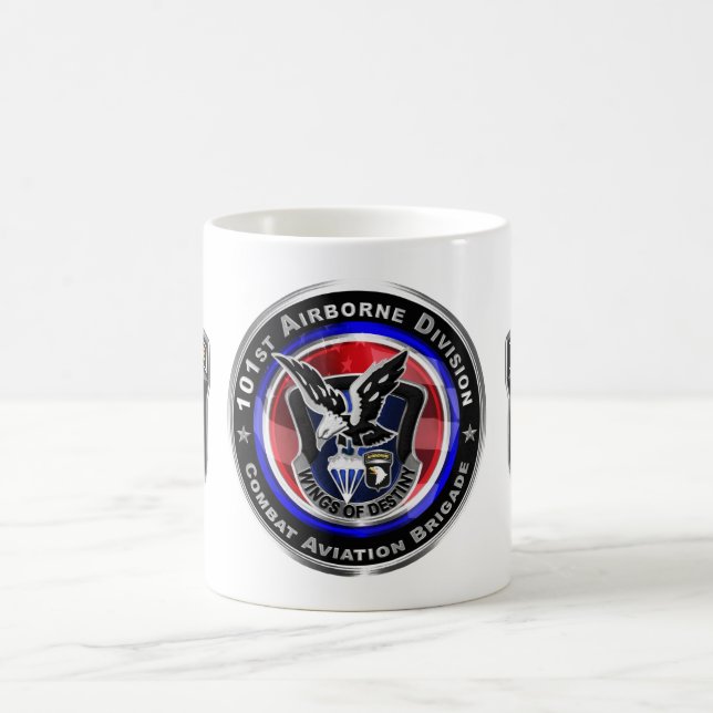 101st Airborne Division Combat Aviation Brigade  Coffee Mug (Center)
