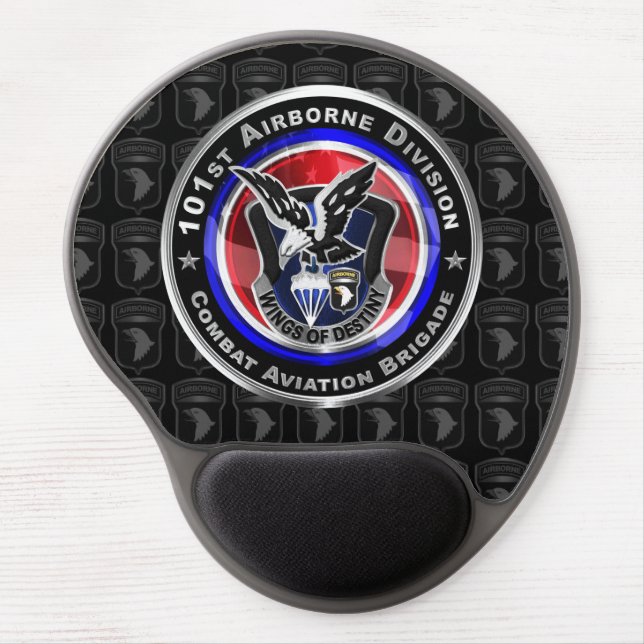 101st Airborne Division Combat Aviation Brigade  Gel Mouse Pad (Front)