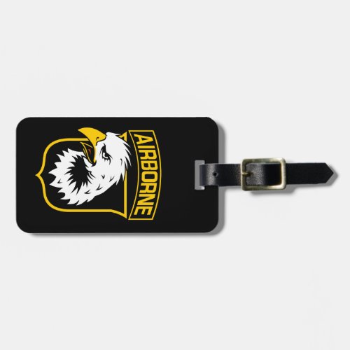 101st Airborne Division Combat Patch Luggage Tag
