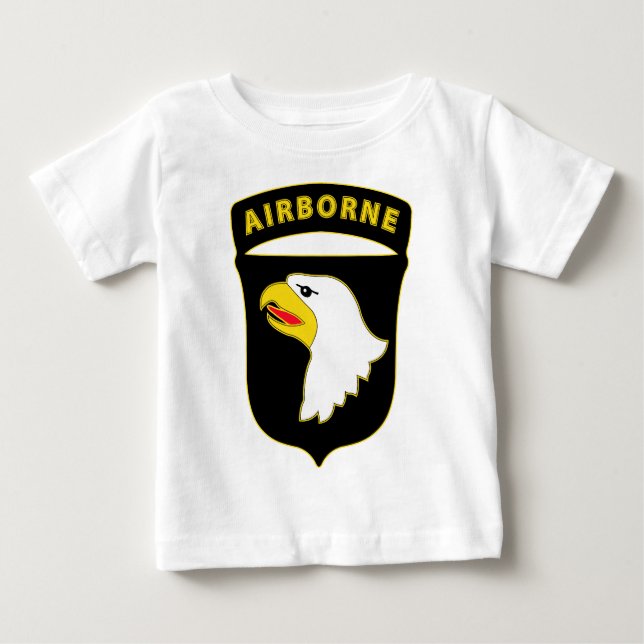 101st Airborne Division - Combat Service Baby T-Shirt (Front)