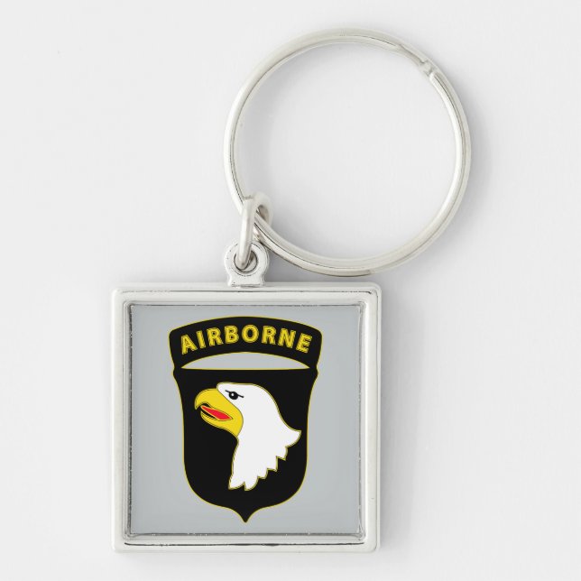 101st Airborne Division - Combat Service Keychain (Front)