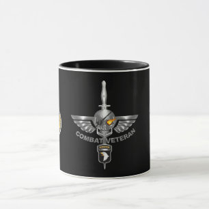 101st Airborne Division Combat Veteran Mug