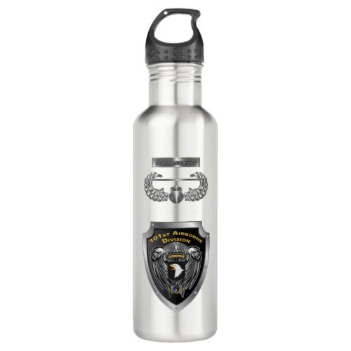 101st Airborne Division Custom Design Stainless Steel Water Bottle