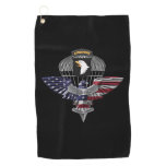 101st Airborne Division Customized Eagle Golf Towel 101st Airborne Division Customized Eagle Golf Towel