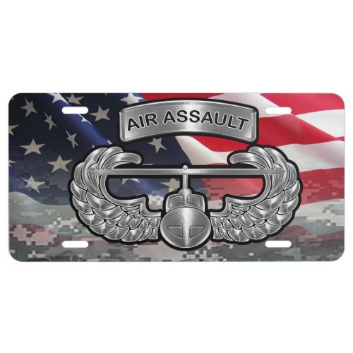 101st Airborne Division Customized Gift License Plate