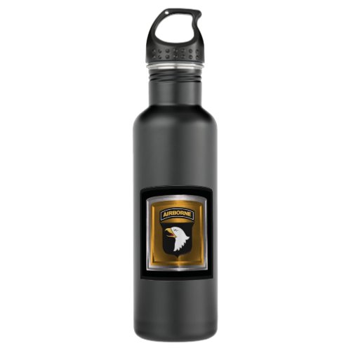 101st Airborne Division Customized Patch Stainless Steel Water Bottle