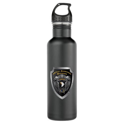 101st Airborne Division Customized Shield Stainless Steel Water Bottle