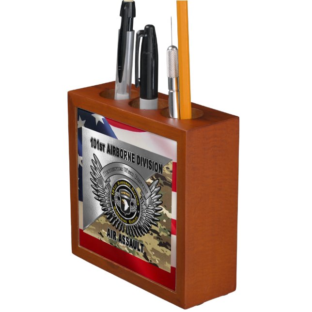 101st Airborne Division  Desk Organizer (In Situ)