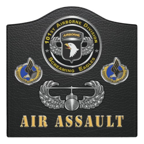 101st Airborne Division  Door Sign