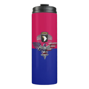 101st Airborne Division Eagle Veteran Thermal Tumbler