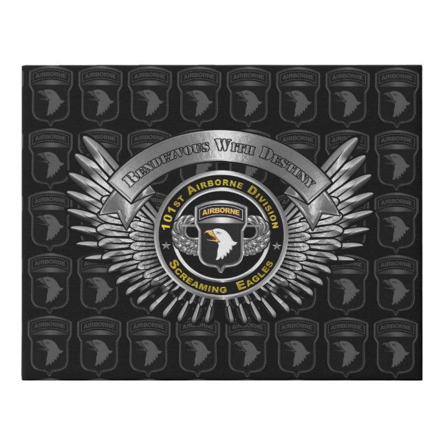 101st Airborne Division  Faux Canvas Print (Front)