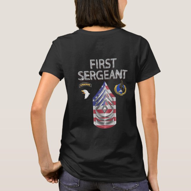 101st Airborne Division First Sergeant “TOP” T-Shirt (Back)