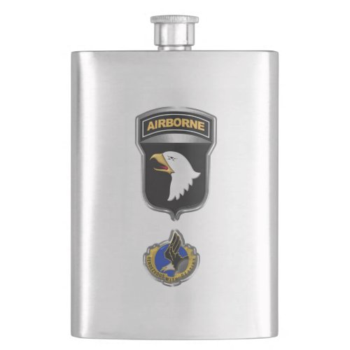 101st Airborne Division Flask