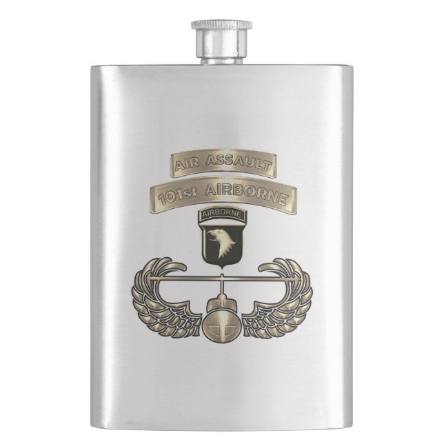 101st Airborne Division  Flask (Front)