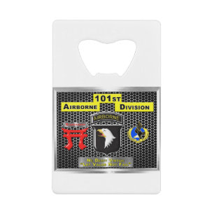101st Airborne Division Fort Campbell Credit Card Bottle Opener
