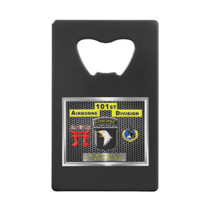 101st Airborne Division Fort Campbell Credit Card Bottle Opener