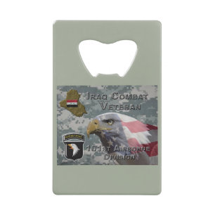 101st Airborne Division Fort Campbell Credit Card Bottle Opener