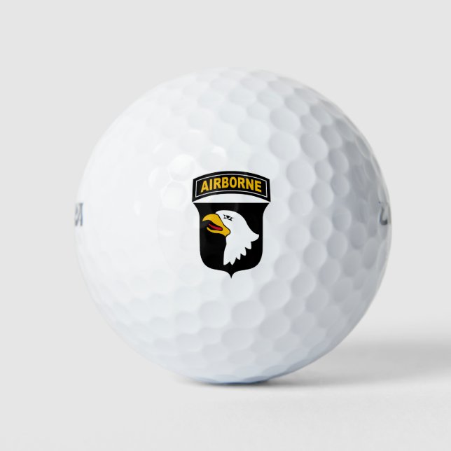 101st Airborne Division Golf Balls (Front)